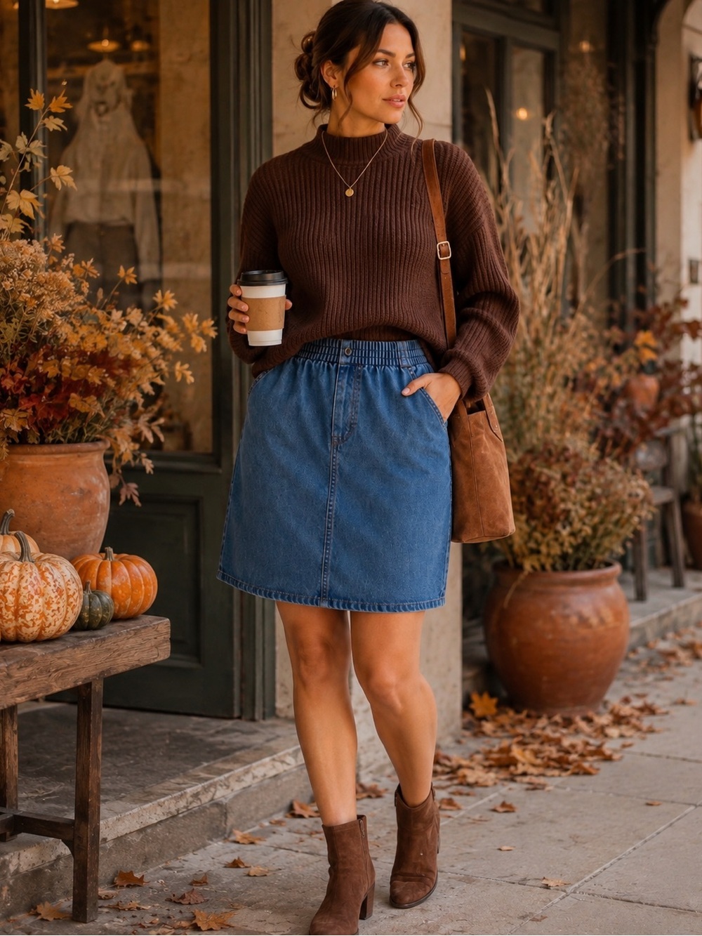 Vintage Lord Isaac’s Denim Skirt | 100% Cotton